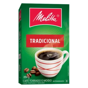 Café Melitta Tradicional Vácuo 250g – Caixa com 20 Unidades – R$ 227,85